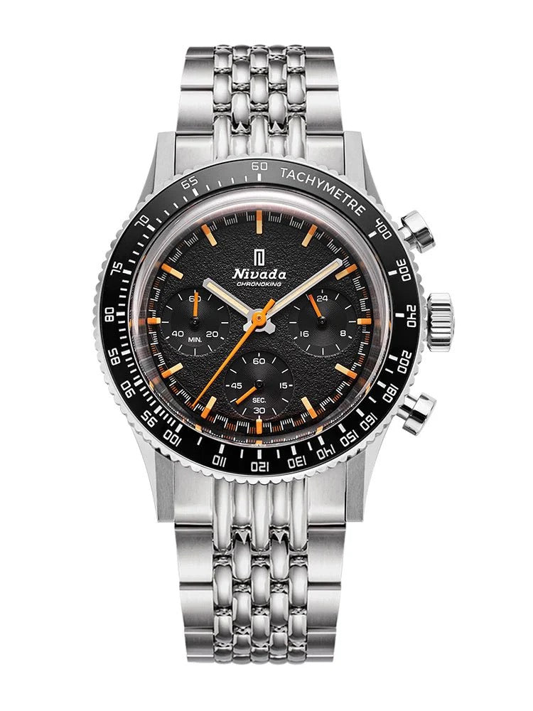 NIVADA GRENCHEN : CHRONOKING MECAQUARTZ INTERBEZEL