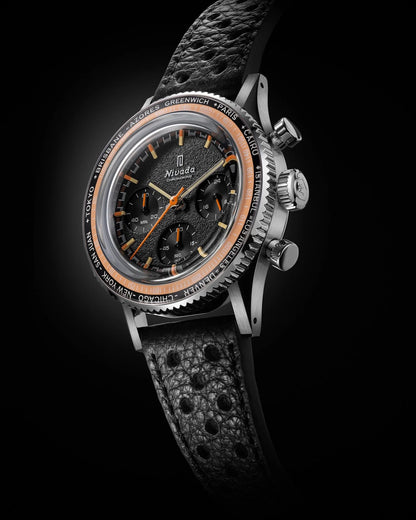 NIVADA GRENCHEN : CHRONOKING MECAQUARTZ INTERBEZEL