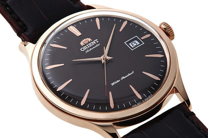 ORIENT : BAMBINO V4 MARRON 42 MM AC08001T