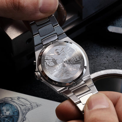 MONTRE VENEZIANICO : ARSENALE CALENDARIO BLEU 6221580C