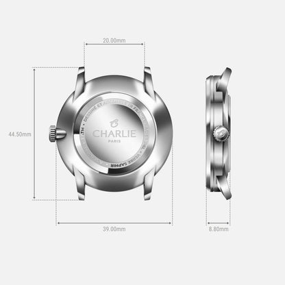 CHARLIE PARIS : HORIZON QUARTZ BLEU