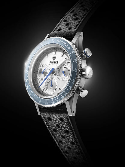 NIVADA GRENCHEN : CHRONOKING RACING BLANC