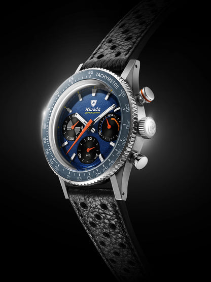 NIVADA GRENCHEN : CHRONOKING RACING BLEU