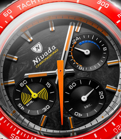 NIVADA GRENCHEN : CHRONOKING RACING NOIR