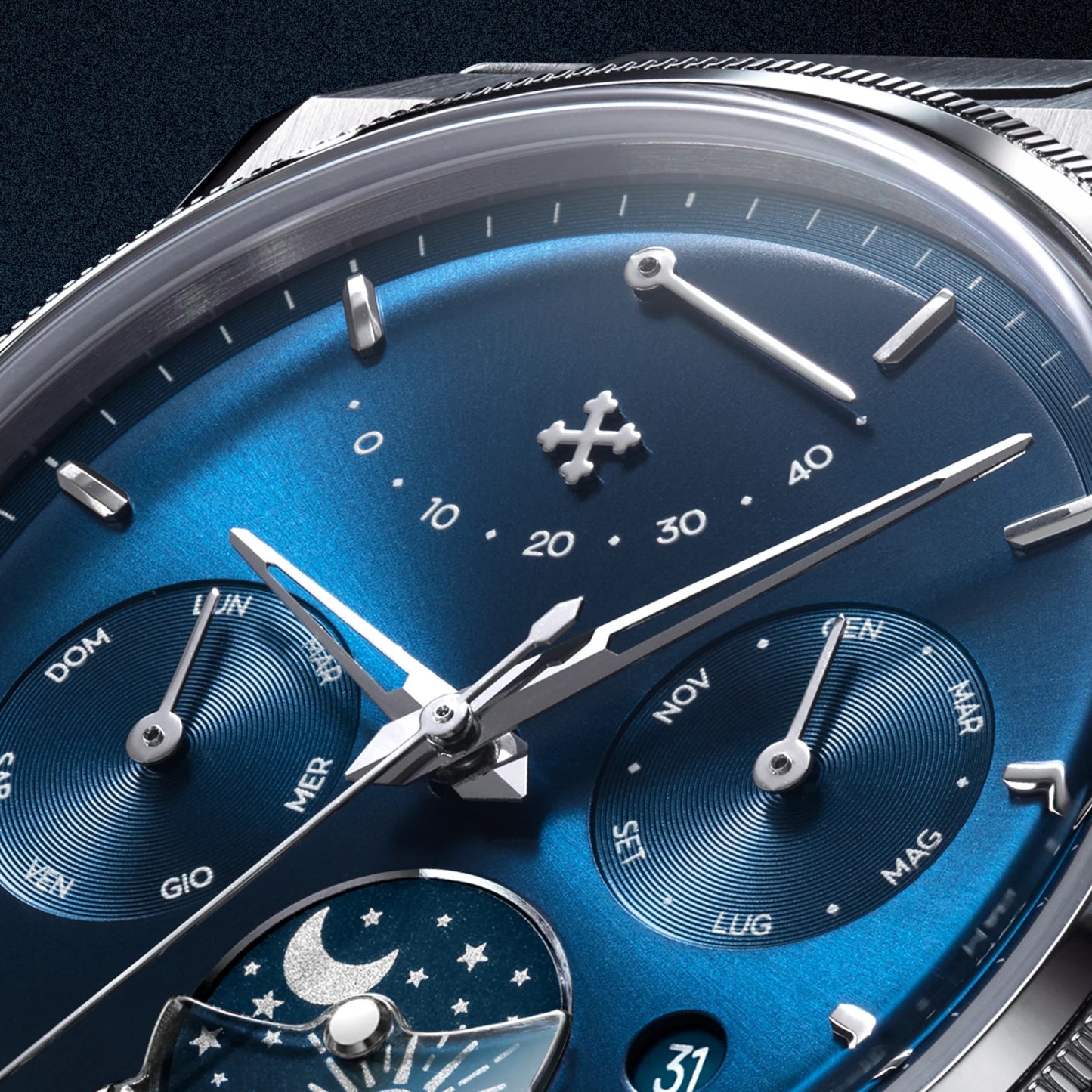 MONTRE VENEZIANICO : ARSENALE CALENDARIO BLEU 6221580C