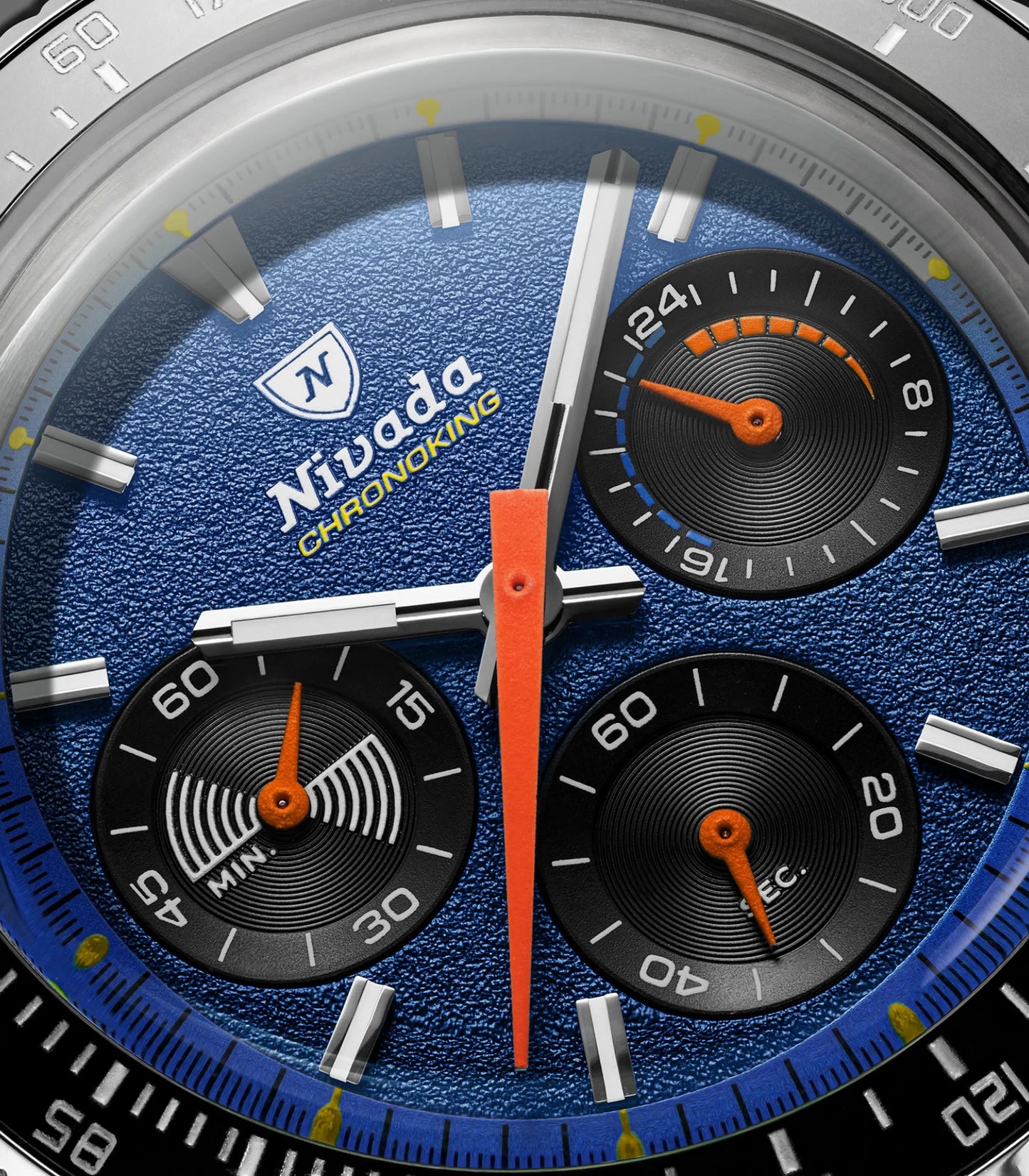 NIVADA GRENCHEN : CHRONOKING RACING BLEU