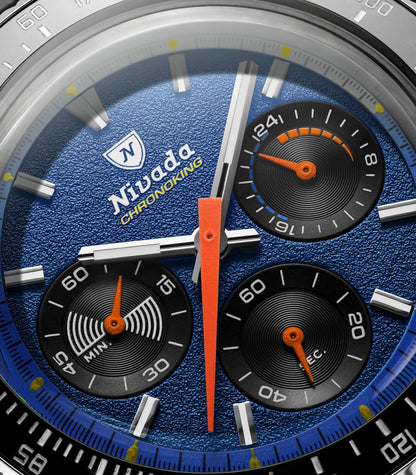 NIVADA GRENCHEN : CHRONOKING RACING BLEU