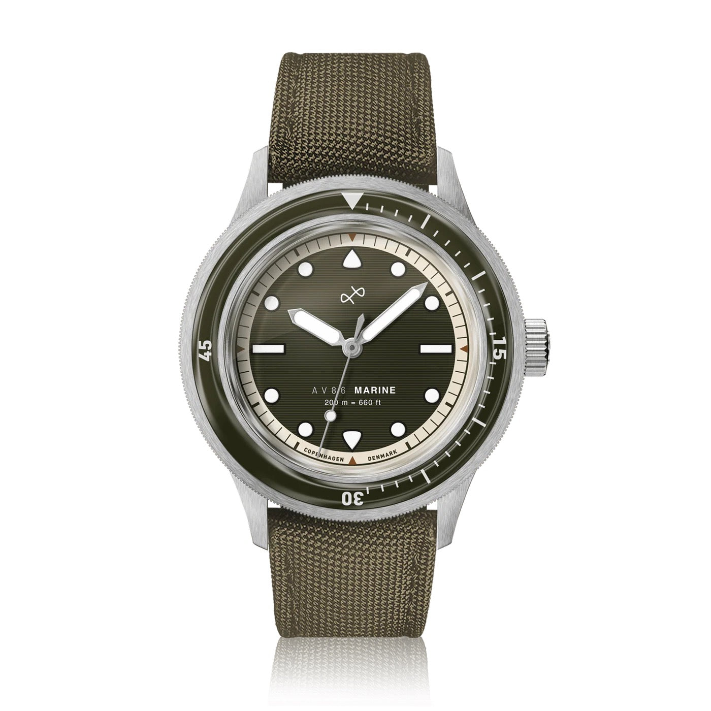 MONTRE AV86 : 1956 MARINE QUARTZ VERTE
