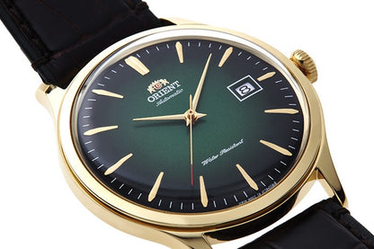 ORIENT : BAMBINO V4 VERT & OR 42 MM AC08002F