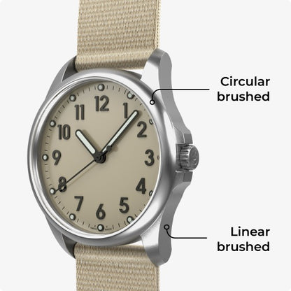 Montre Mudita : Radiant Beige Automatique