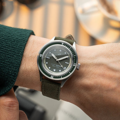 MONTRE AV86 : 1956 MARINE QUARTZ VERTE