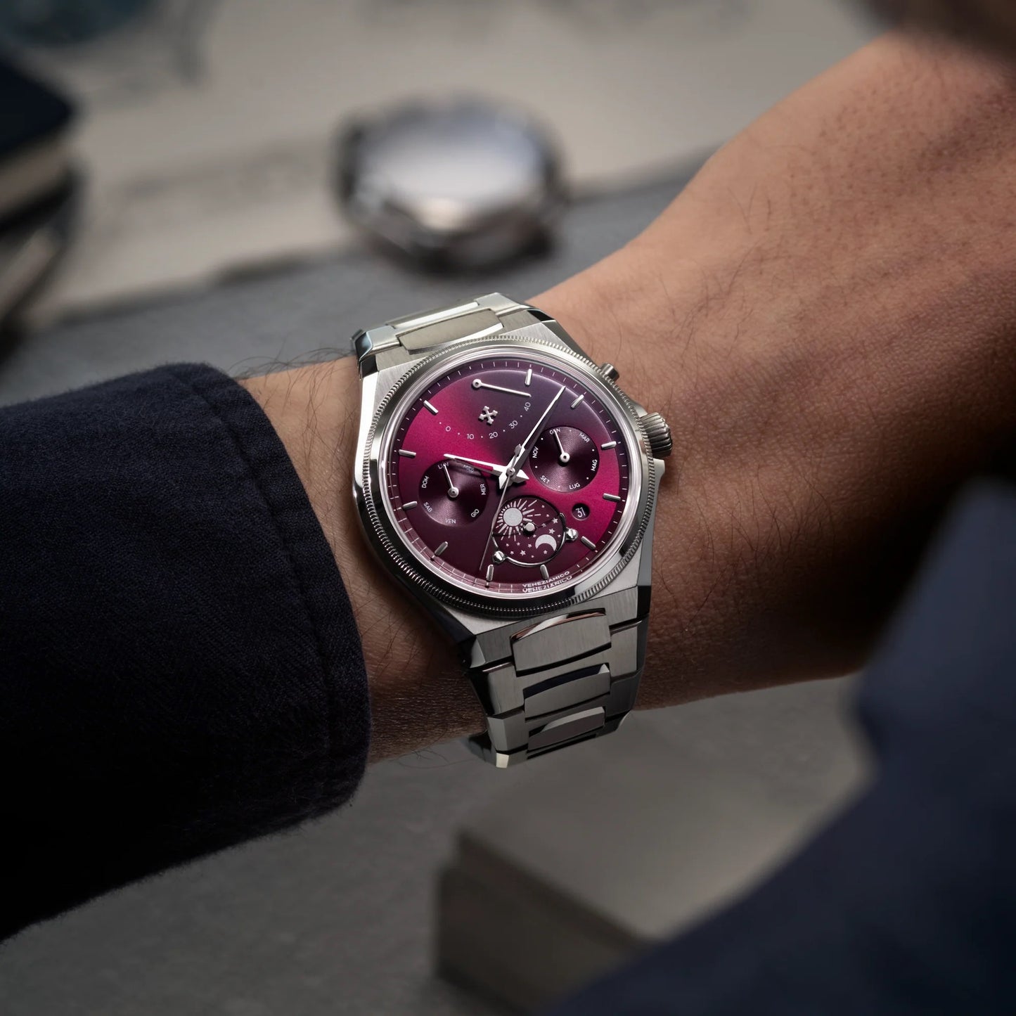 MONTRE VENEZIANICO : ARSENALE CALENDARIO ROUGE 6221581C