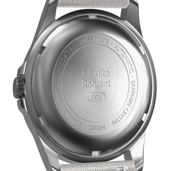 Montre Mudita : Radiant Blanc Automatique