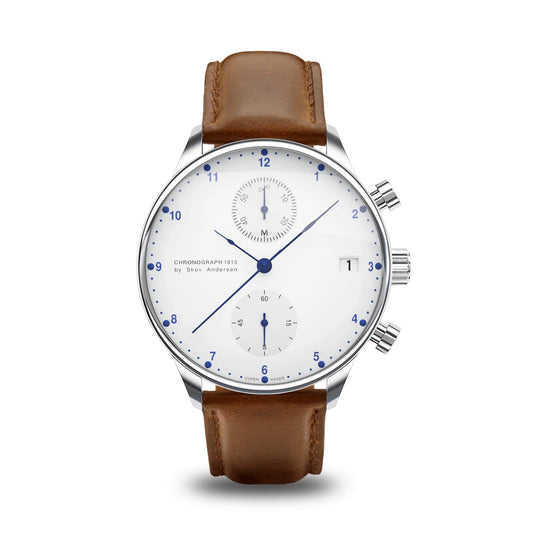 AV86 : 1815 CHRONOGRAPH - STEEL WHITE