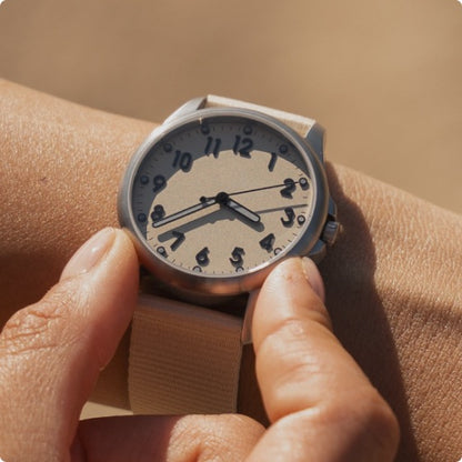 Montre Mudita : Radiant Beige Automatique