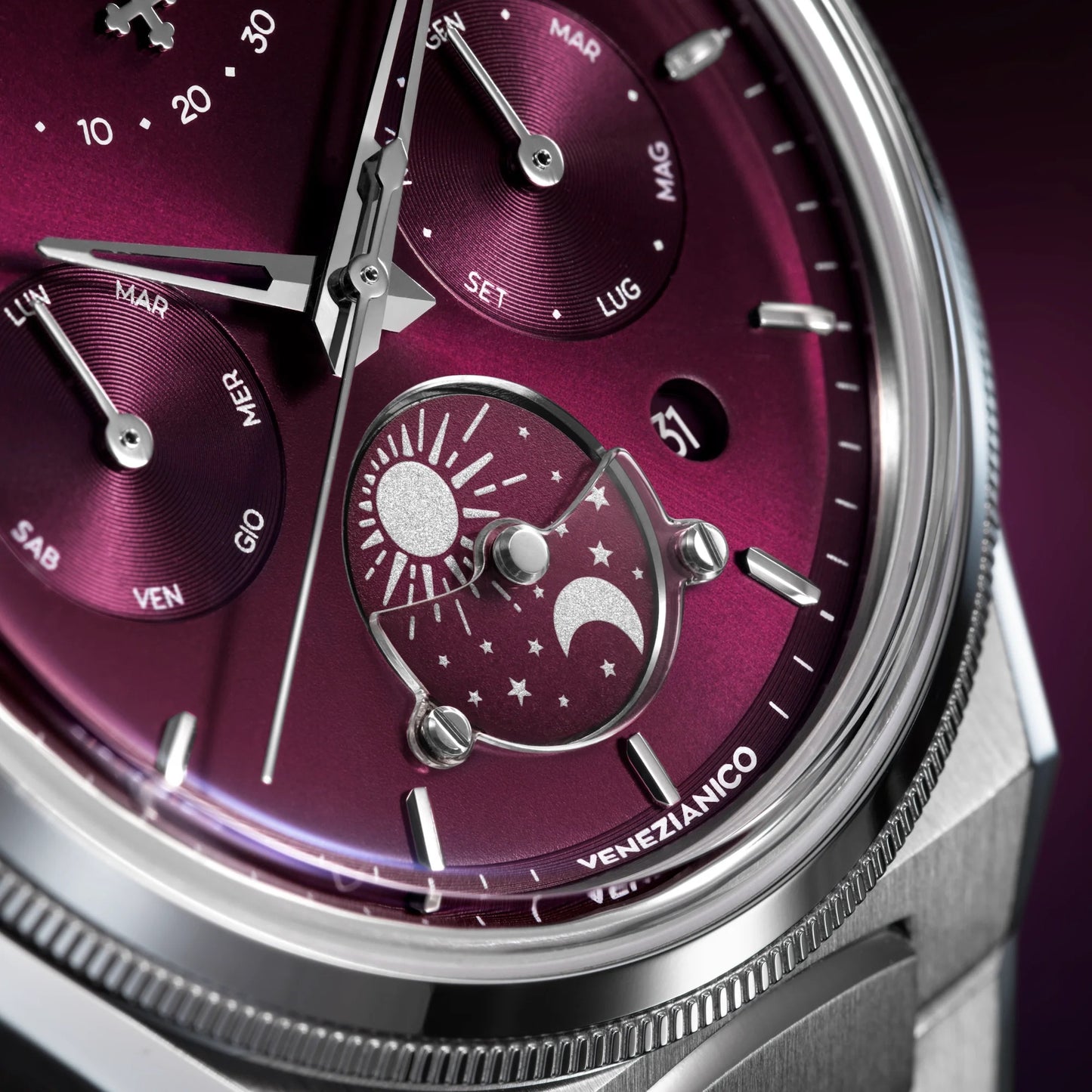 MONTRE VENEZIANICO : ARSENALE CALENDARIO ROUGE 6221581C
