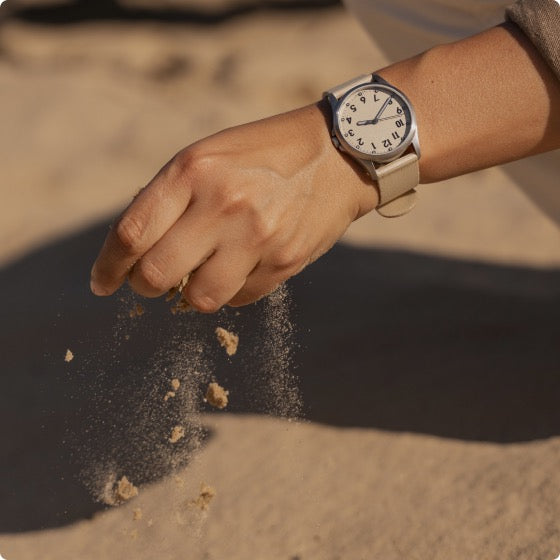 Montre Mudita : Radiant Beige Automatique