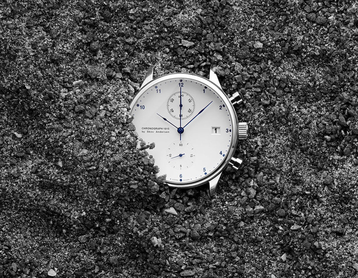 AV86 : 1815 CHRONOGRAPH - STEEL WHITE