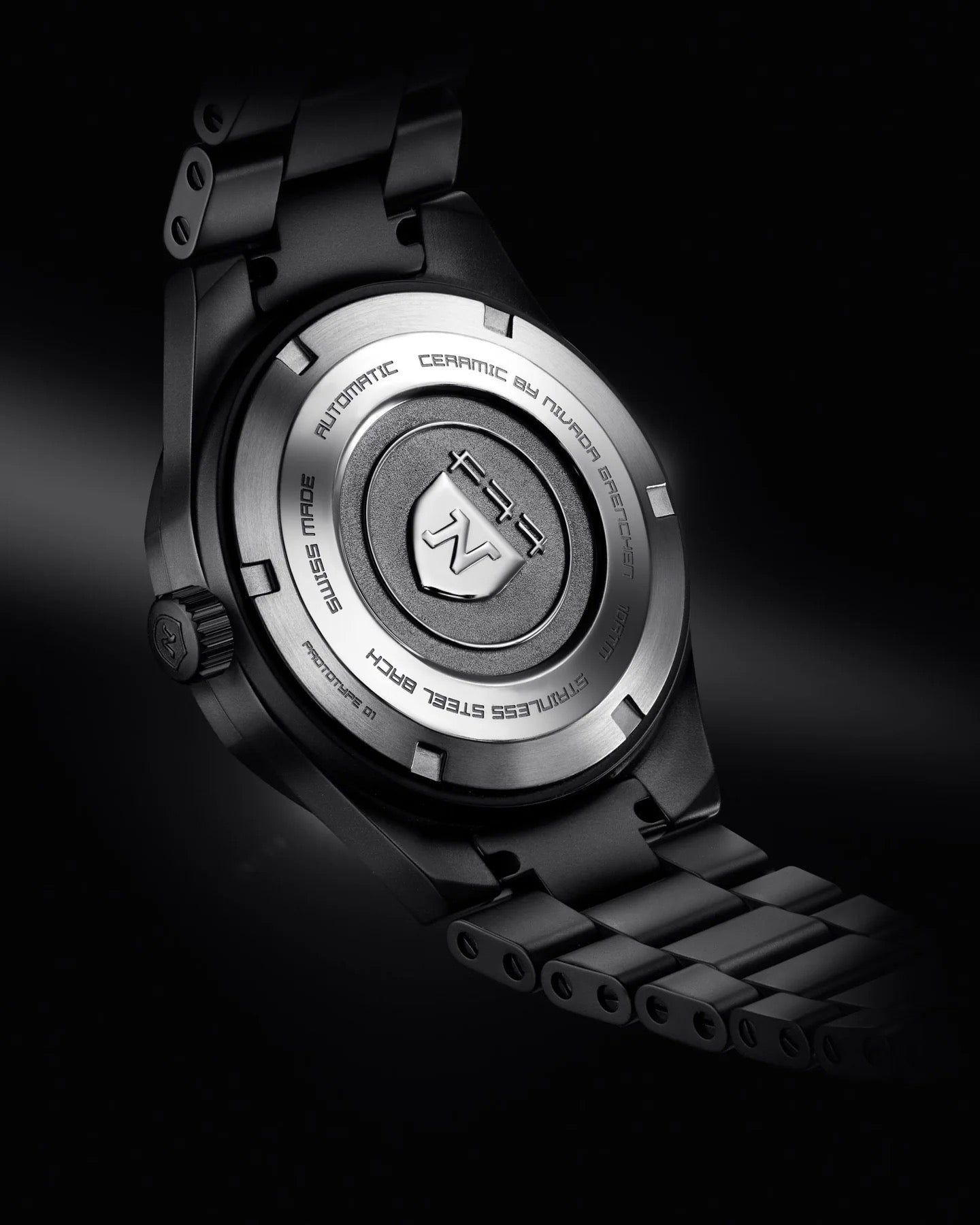 NIVADA GRANCHEN : F77 BLACK CERAMIC
