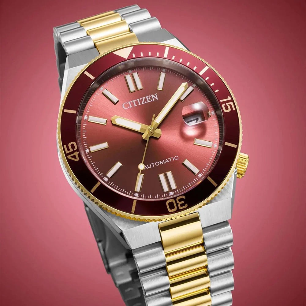 MONTRE CITIZEN : TSUYOSA SHORE ROUGE NJ0234-58X