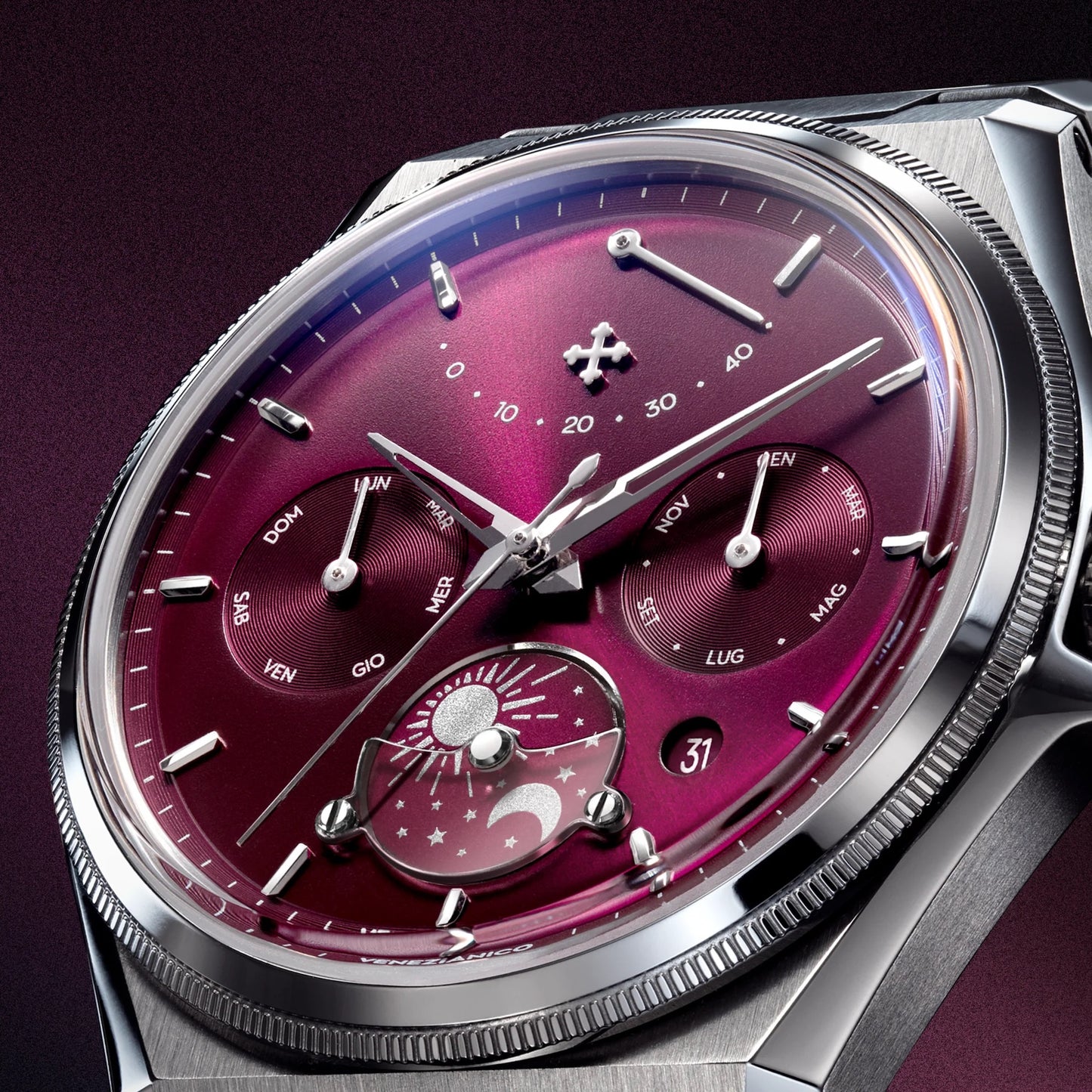 MONTRE VENEZIANICO : ARSENALE CALENDARIO ROUGE 6221581C