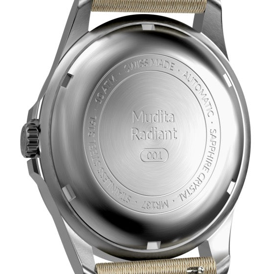 Montre Mudita : Radiant Beige Automatique