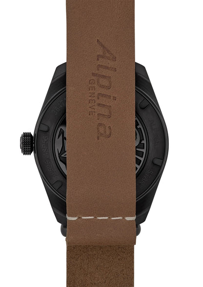 MONTRE ALPINA : STARTIMER PILOT AUTOMATIQUE PVD NOIR AL-525BW4SB36