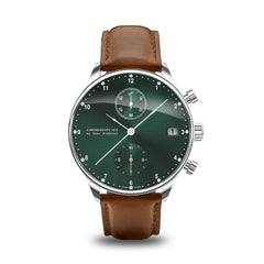 Montre Av86 : 1815 Chronograph - Steel Green Sunray