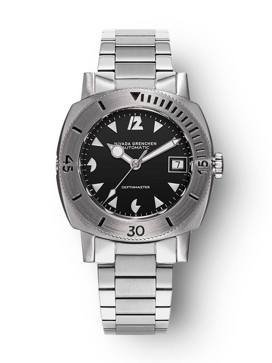 NIVADA GRENCHEN : DEPTHMASTER WHITE PACMAN DATE