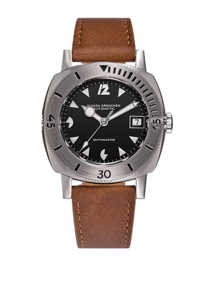 NIVADA GRENCHEN : DEPTHMASTER WHITE PACMAN DATE