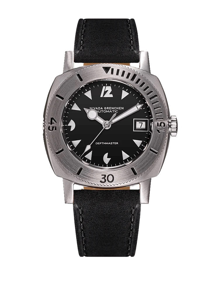 NIVADA GRENCHEN : DEPTHMASTER WHITE PACMAN DATE