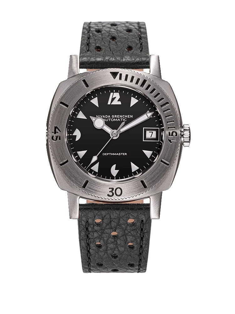 NIVADA GRENCHEN : DEPTHMASTER WHITE PACMAN DATE