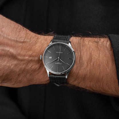 CHARLIE PARIS WATCH: INITIAL SLIM GREY 