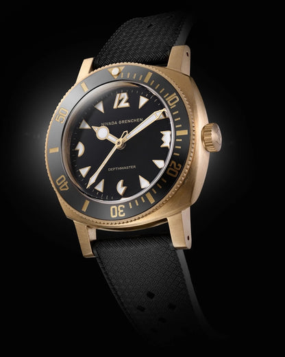 NIVADA GRENCHEN : DEPTHMASTER BRONZE PACMAN