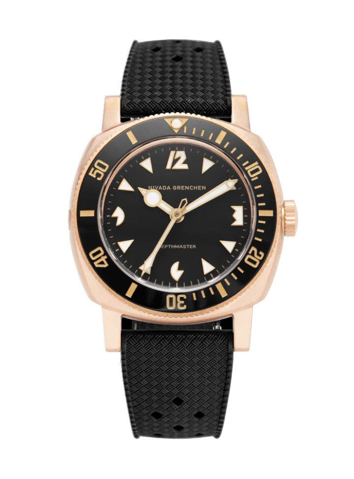 NIVADA GRENCHEN : DEPTHMASTER BRONZE PACMAN