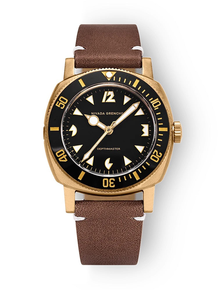 NIVADA GRENCHEN : DEPTHMASTER BRONZE PACMAN