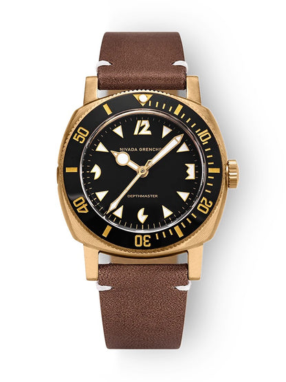 NIVADA GRENCHEN : DEPTHMASTER BRONZE PACMAN
