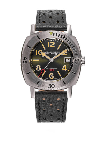 NIVADA GRENCHEN : DEPTHMASTER GREEN DATE