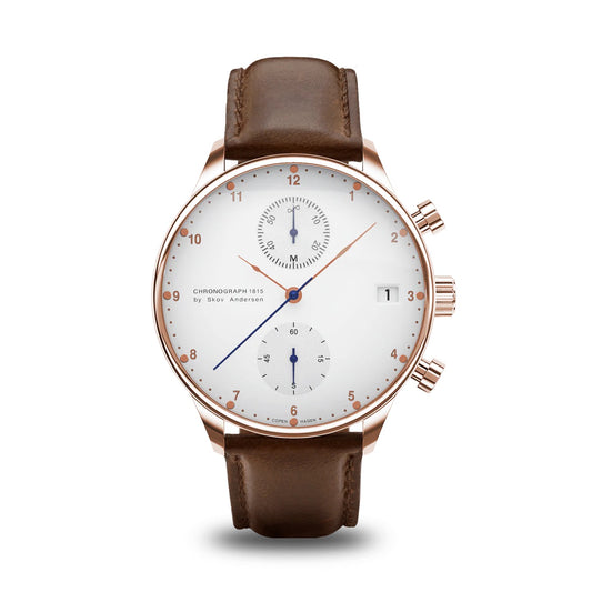 AV86 : 1815 CHRONOGRAPH - ROSE GOLD WHITE