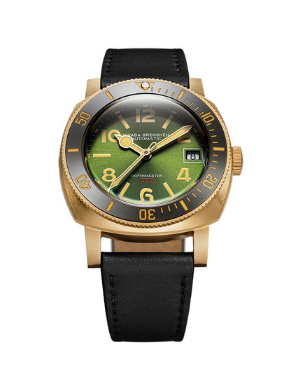 NIVADA GRENCHEN : DEPTHMASTER BRONZE GREEN