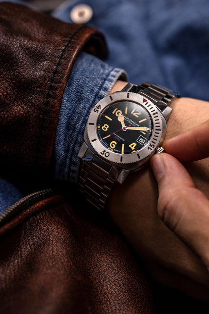 NIVADA GRENCHEN : DEPTHMASTER BLACK DATE