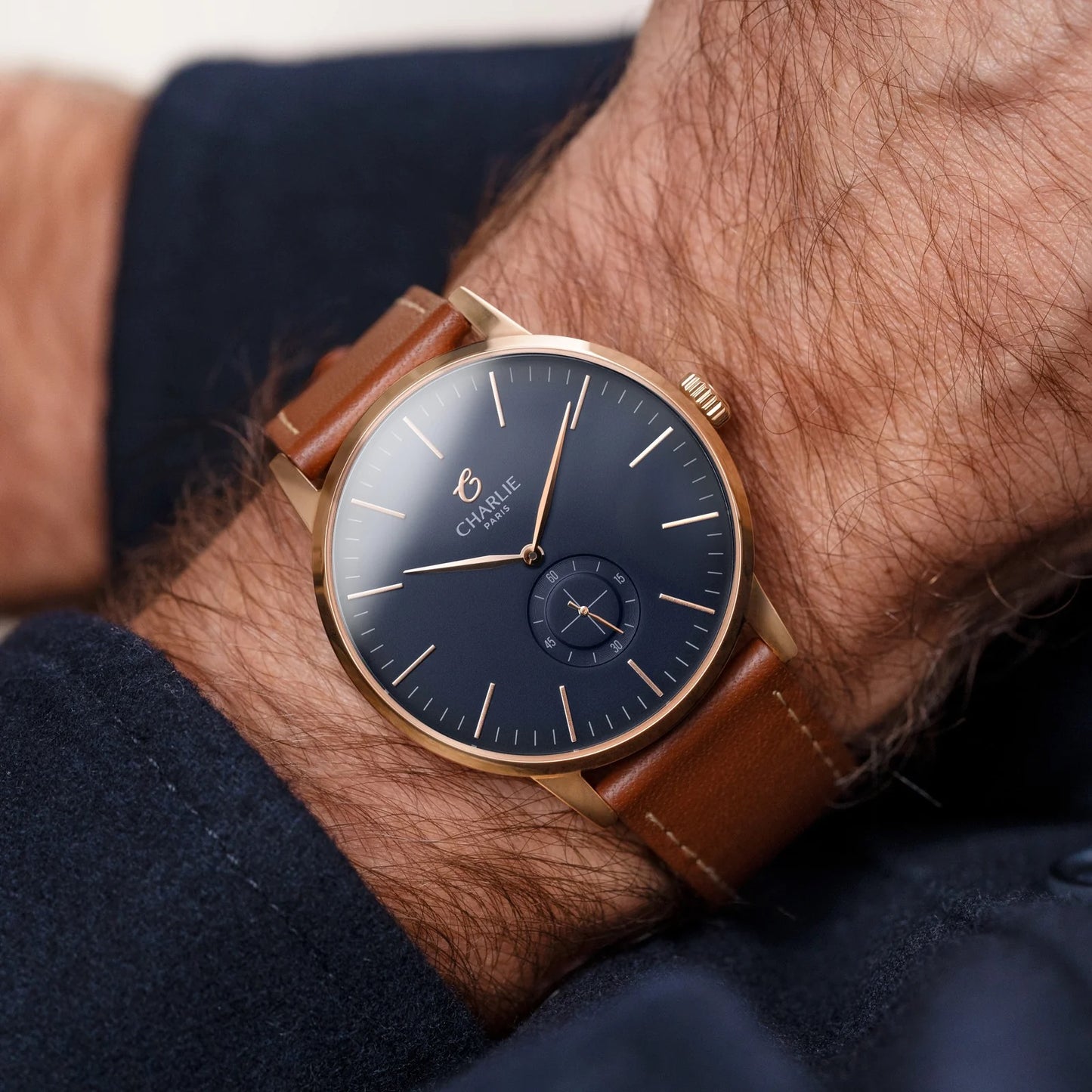 CHARLIE PARIS : HORIZON QUARTZ OR ROSE & BLEU