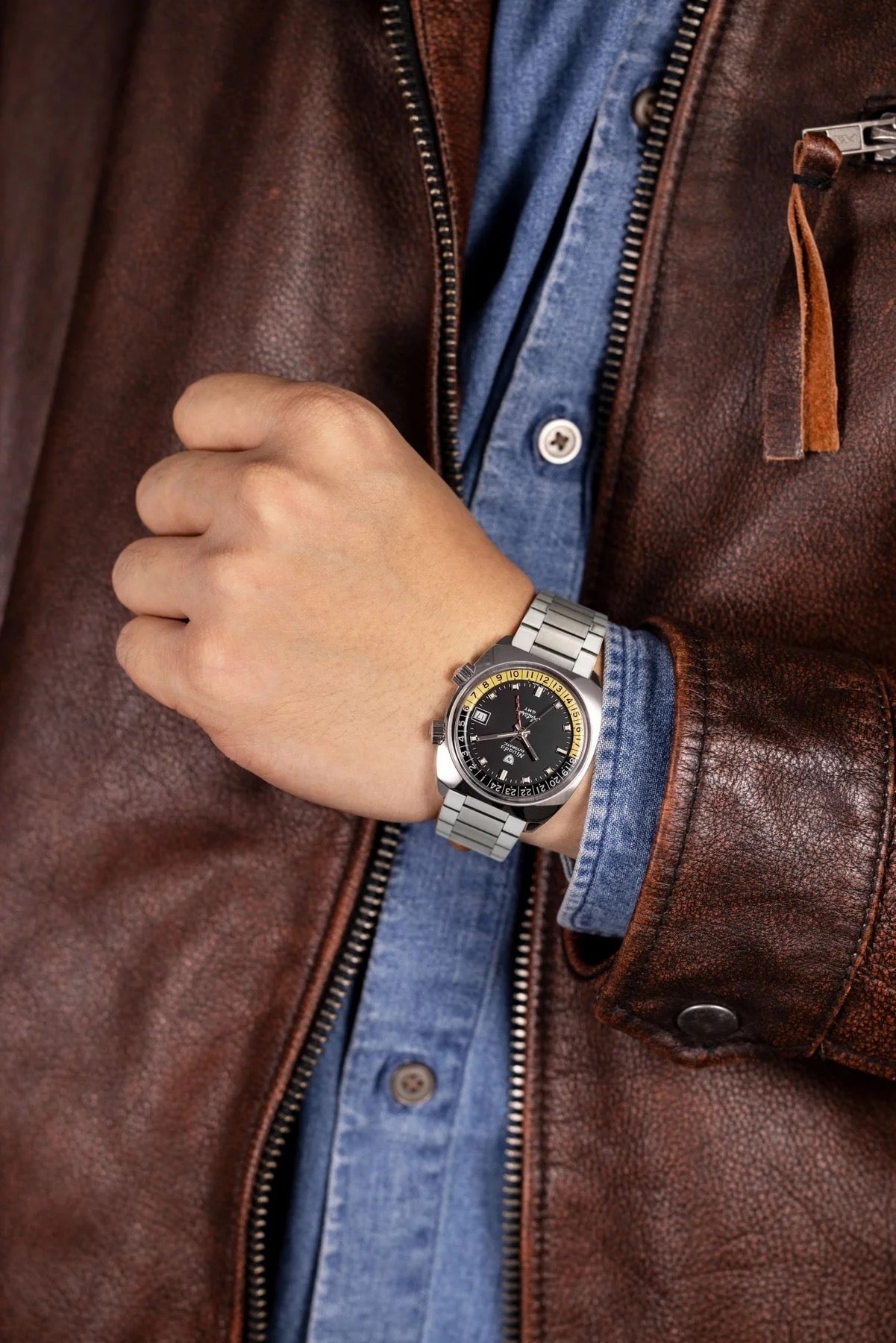 NIVADA GRENCHEN : ANTARCTIC GMT BLACK