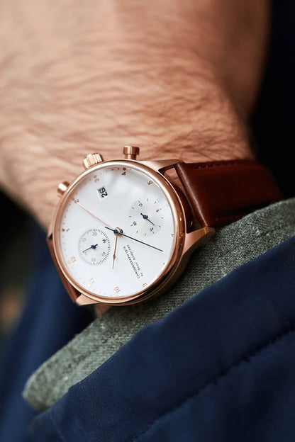 AV86 : 1815 CHRONOGRAPH - ROSE GOLD WHITE