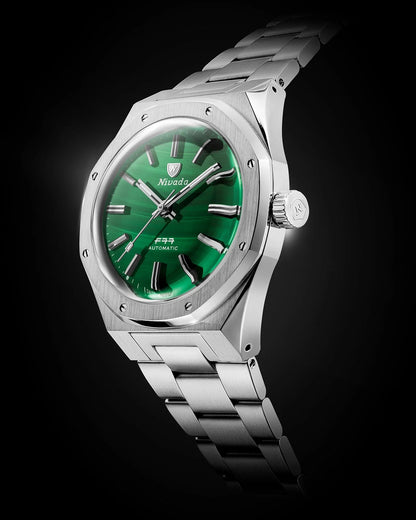 NIVADA GRENCHEN: F77 DARK BLUE AVENTURINE - WITHOUT DATE