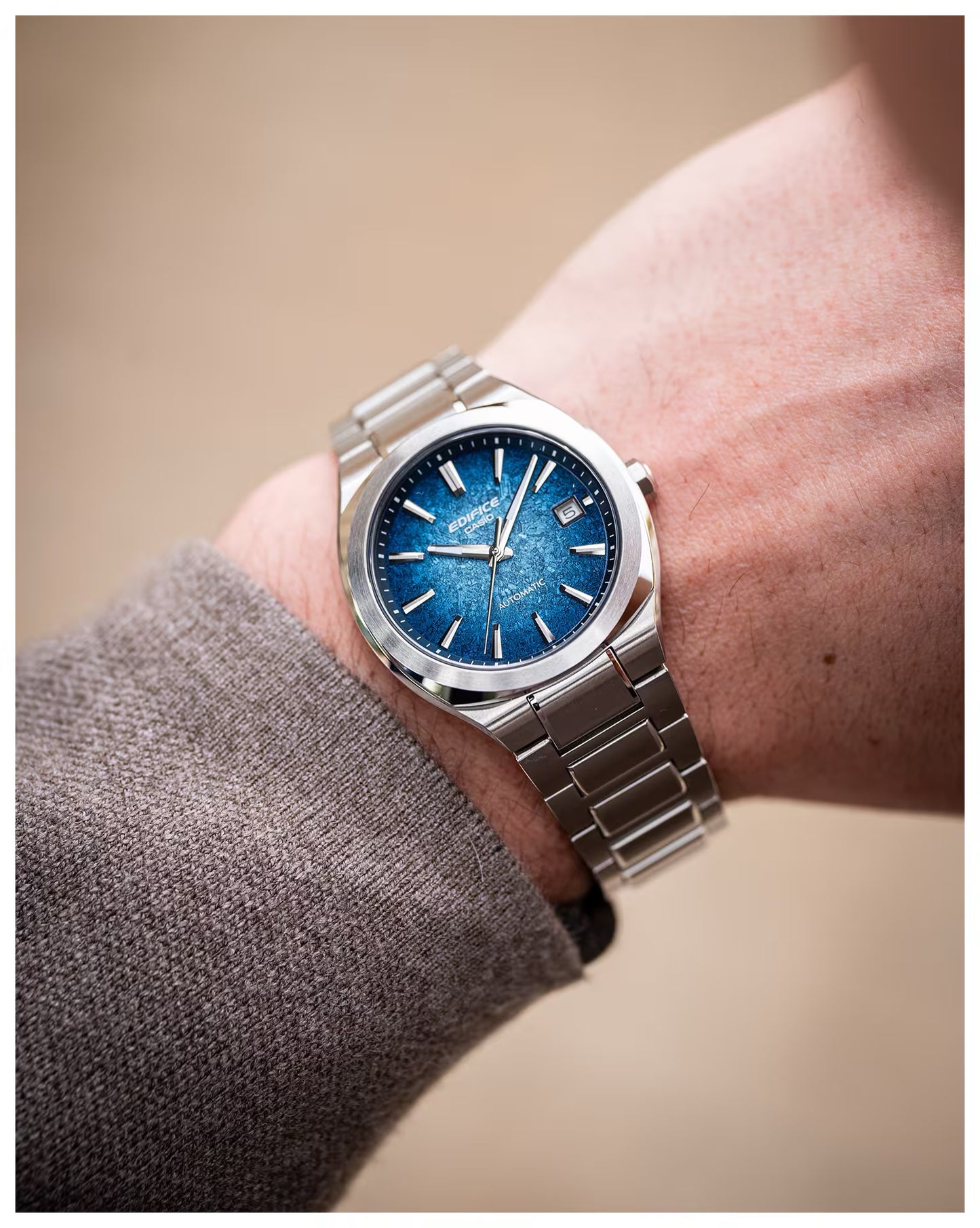 Reloj Casio: Edifice Automático Azul EFK-200D-2A