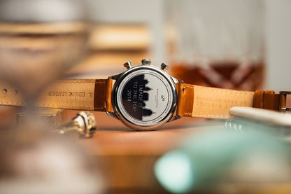 AV86 : 1844 CHRONOGRAPH - STEEL WHITE