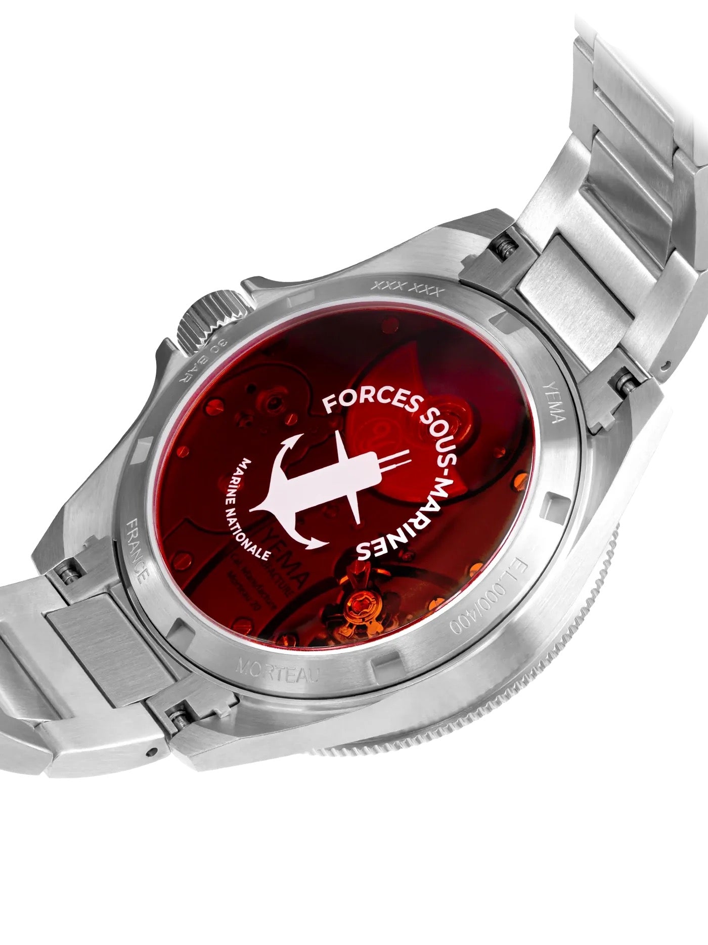 Montre Yema : Navygraf Barracuda Cmm.20 Édition Limitée 21.26.20.66.SNL