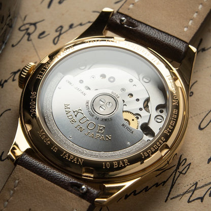 KUOE KYOTO : ROYAL SMITH 90-006 SILVER CASE IVORY DIAL