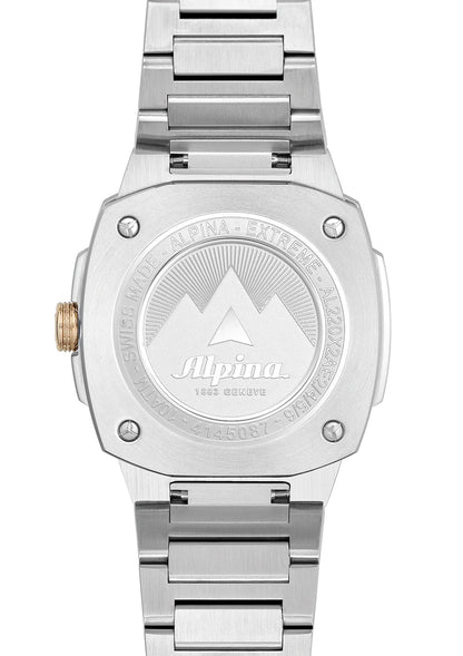 MONTRE ALPINA : ALPINER EXTREME QUARTZ OR ROSE & ACIER AL-220S2AE2B